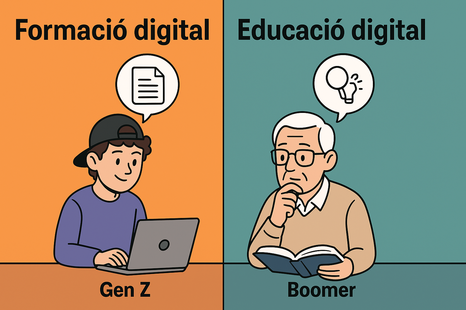 Formació vs. Educació